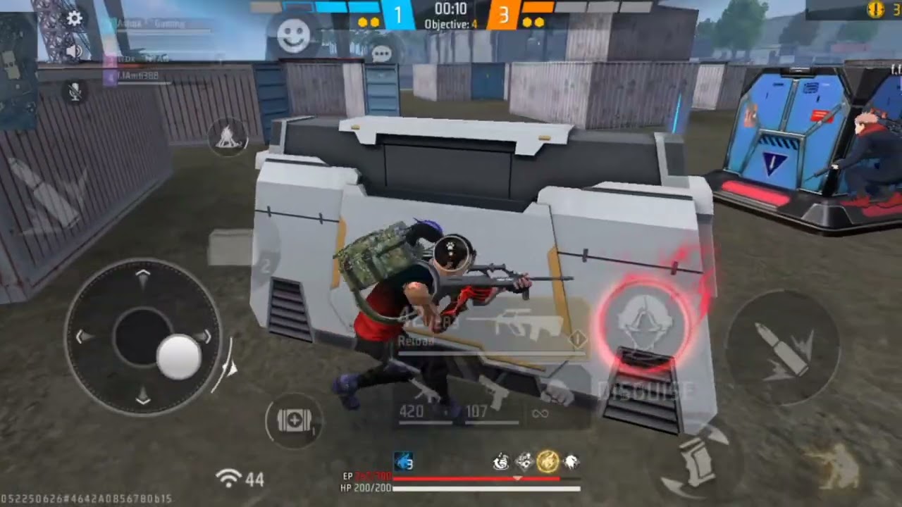 Two Random Girls In My Squad 😱 Free Fire Gameplay Video