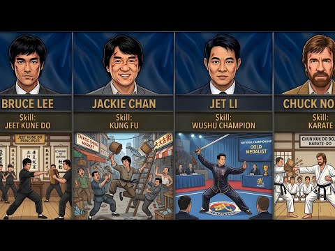 Hollywood's Real-Life Martial Arts Masters