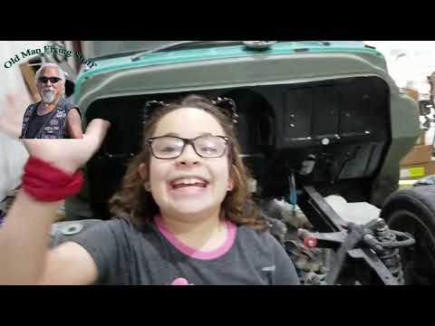 55 chevy truck driver side door rust repair 17
