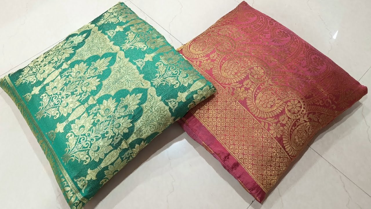 Cushion Cover Cutting And Stitching | कुशन कवर कैसे बनाएं | Cushion Cover Making 