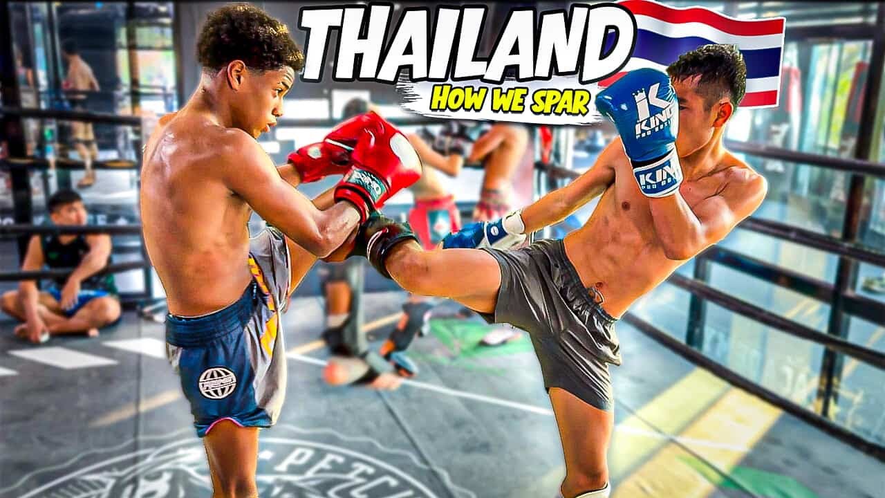 Вот как мы спаррингуем в Таиланде перед боями по муай-тай | Без саббаи