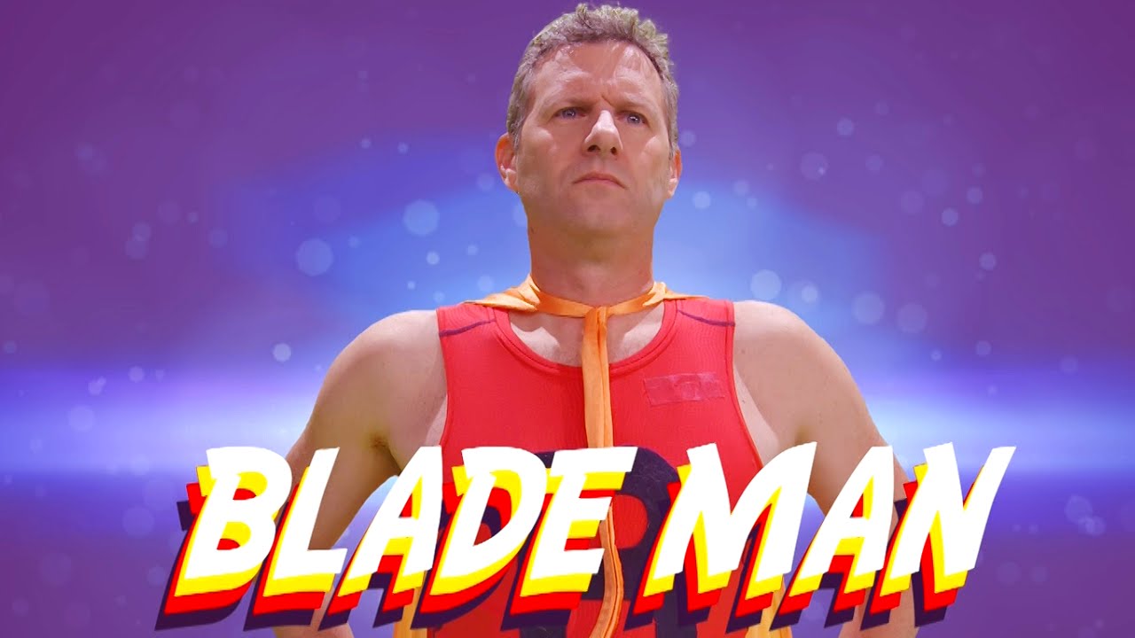 Adam Hills Is... BLADE MAN! - The Last Leg alex brooker wikipedia