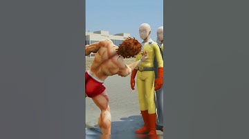 ANIME HEROES ONE PUNCH TEST VS SAITAMA- WHO IS STRONGEST | #Shorts | #gta5 | #goku