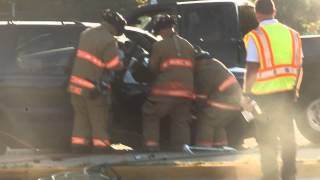 SHEBOYGAN FIRE DEPARTMENT EXTRACTING DRIVER OF VAN TAYLOR AND INDIANA