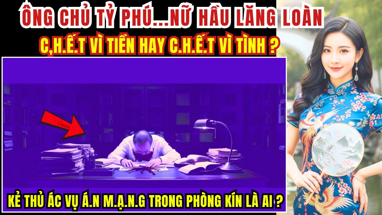 Kỳ Án Trung Quốc - Ông Chủ Tỷ Phú...Nữ Hầu Lăng Loàn - C,h.ế.t Vì Tiền Hay... - Kỳ Án Đen Tối