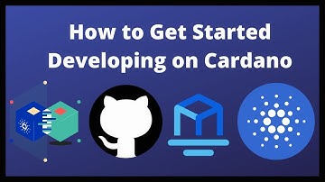 How to Get Started Developing on Cardano!