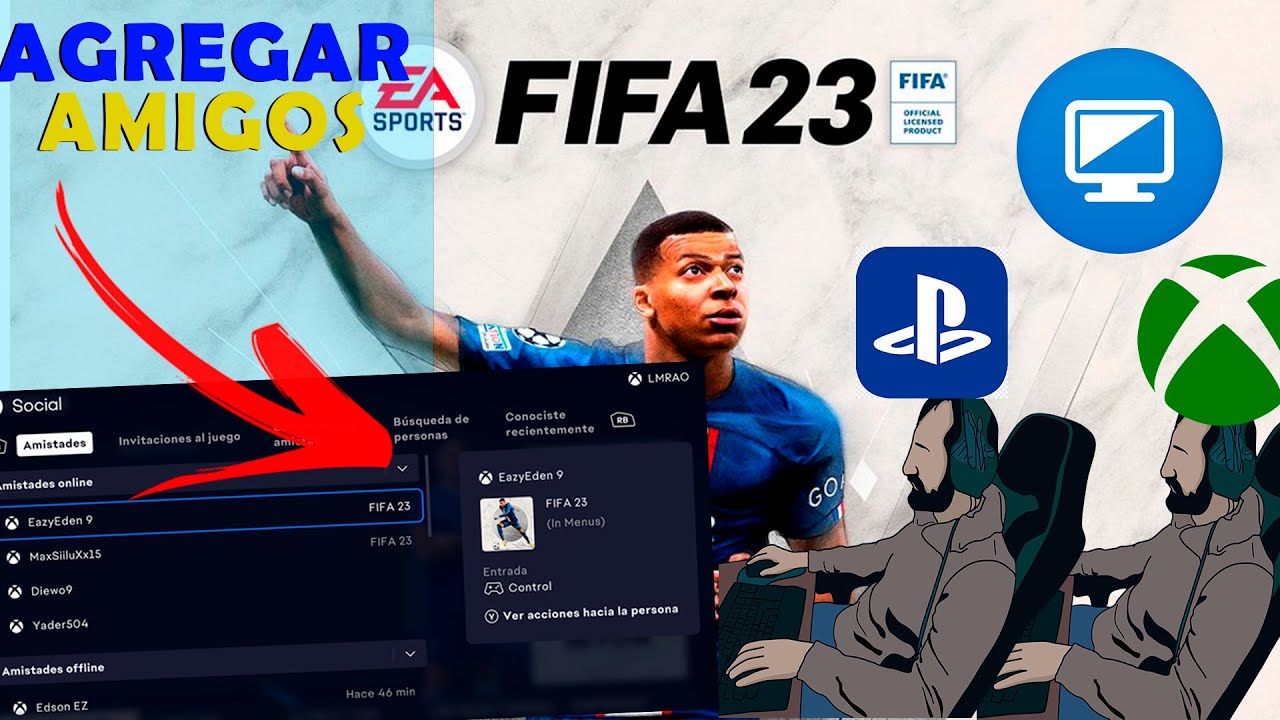 FIFA 23: como adicionar amigo no sistema de crossplay, fifa