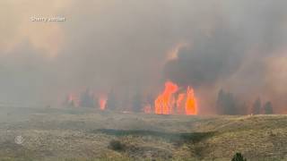 Fires near Spokane have burned 600 structures and forced 60,000 evacuations