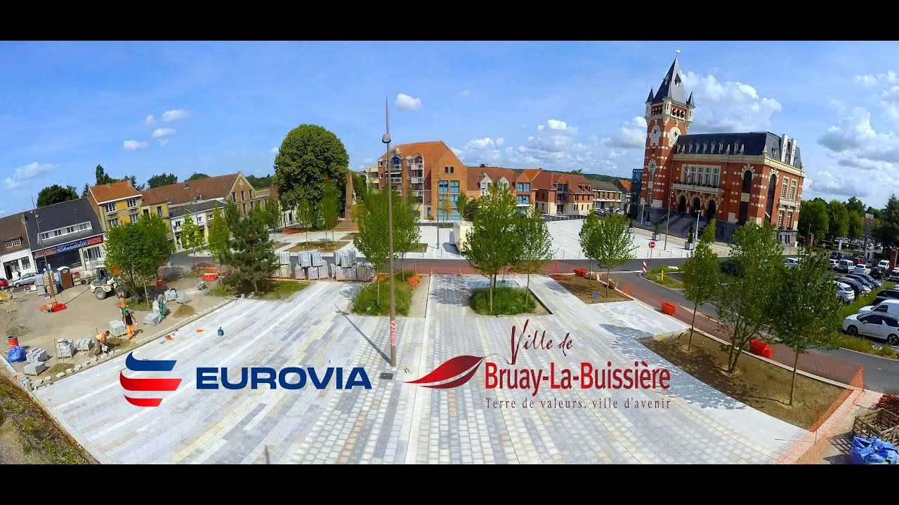EUROVIA - Transformation de la place de l’hôtel de ville - Bruay-la-Buissière (62)