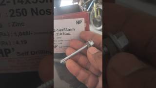 Self Drilling screw information 🙏🏻🙏🏻😊 #walding #shed #screw