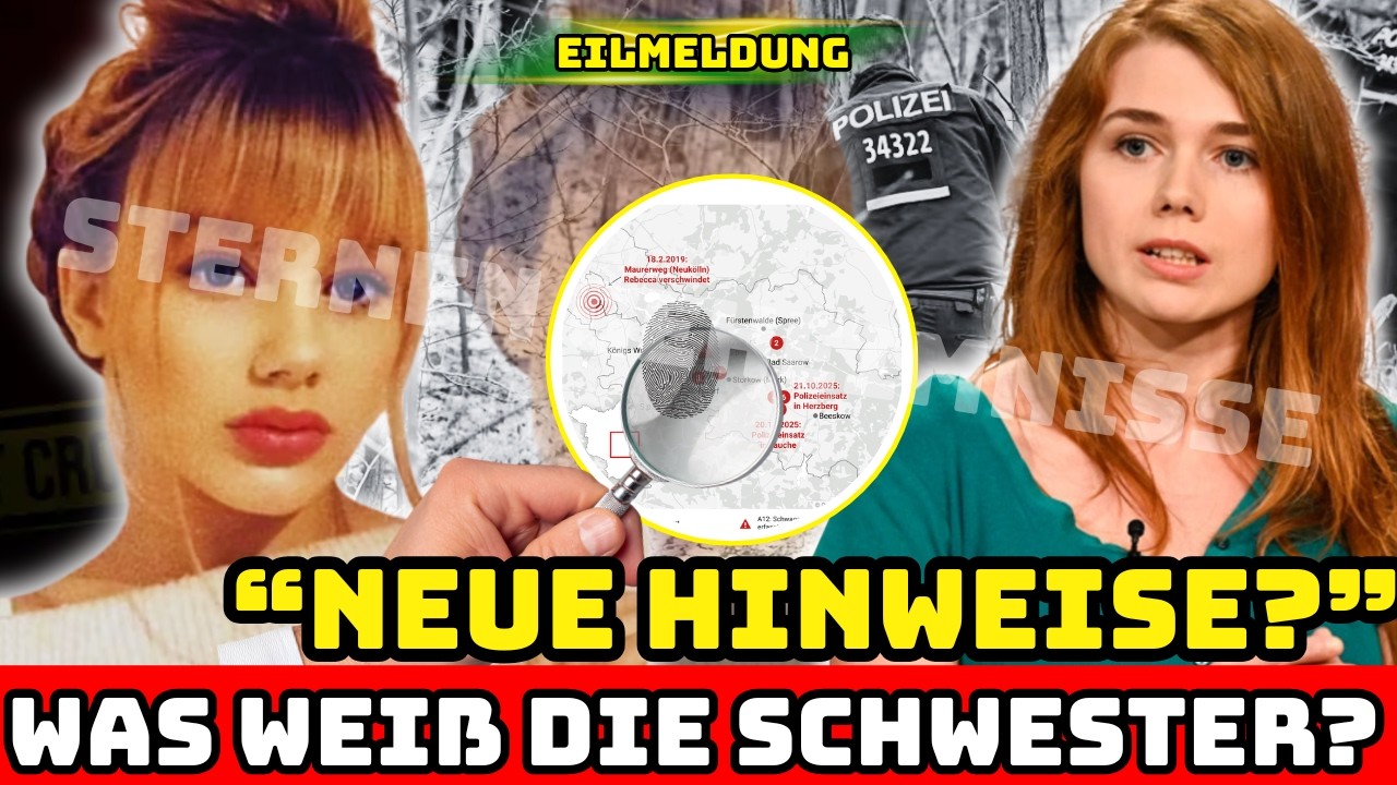 🔍 Der Fall Rebecca Reusch: Sieben Jahre später wirft ihre Schwester neue Fragen auf