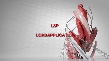 تحميل برنامج ال LSP لبرنامج الاوتوكاد LOAD APPLICATION  برمجة ال LISP