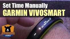 Garmin Vivosmart - How To Adjust Time Settings