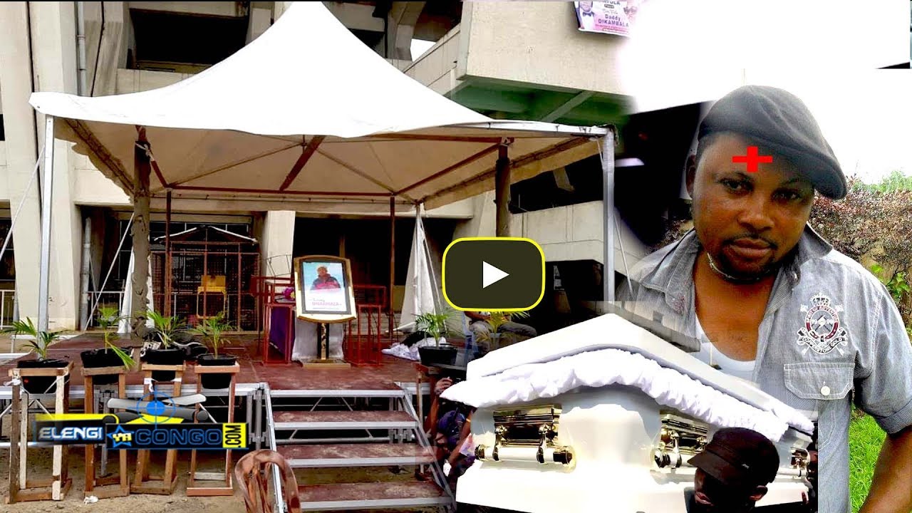 ▶️Triste Levée Du Corps De Dady Dikambala Préparatif De Comédiens Veste Bako Latisa Yé Na Cercueil
