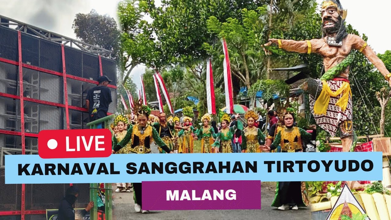 Live Karnaval Sanggrahan Tirtoyudo (SIANG)