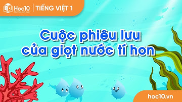 Kể chuyện: Cuộc phiêu lưu của giọt nước tí hon - Tiếng Việt 1 | Hoc10