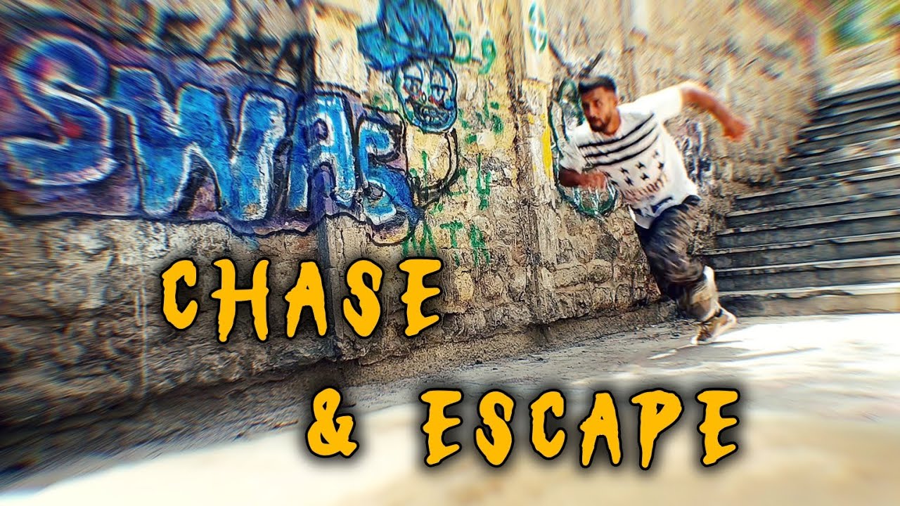 "Intense Parkour Chase: Cops vs Drug Lord in High-Stakes Escape!"