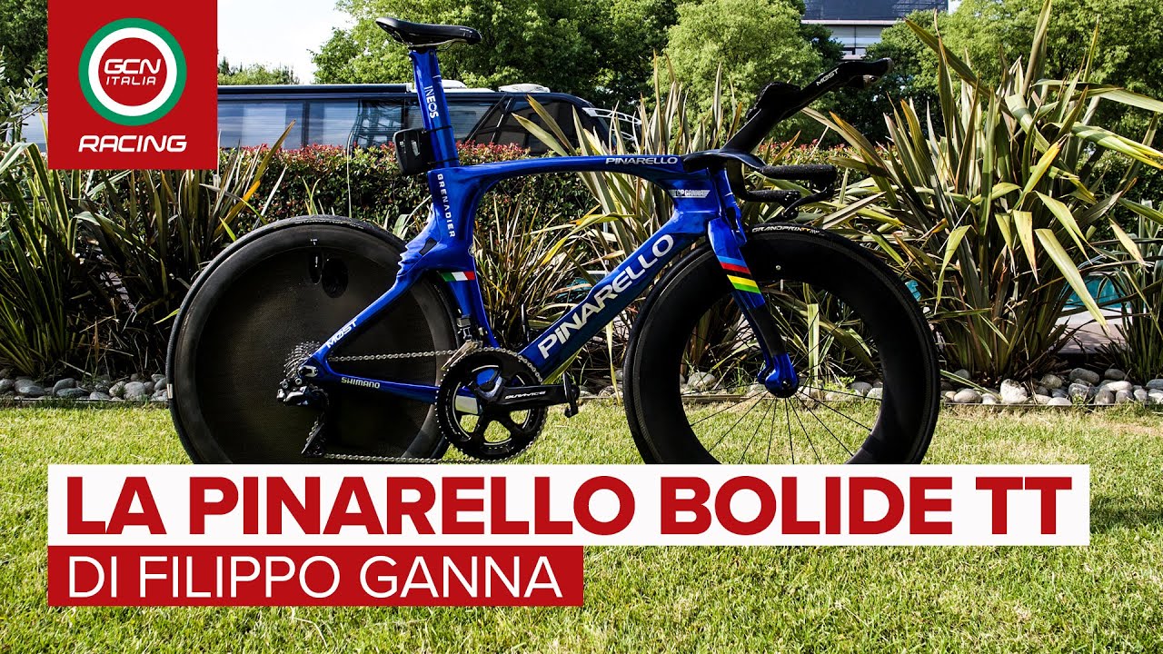La Pinarello Bolide TT di Filippo Ganna | Biciclette dei professionisti -  YouTube