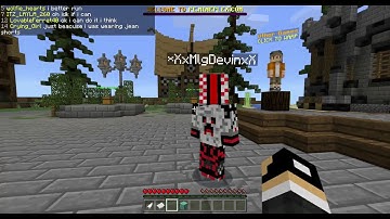 kicked for hacking (MINECRAFT SKYWARS)