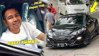 Momen Langka  Mirip Raffi Ahmad Artis Mudik Ke Sumatra Barat mobil Mewah Harga Miliaran Rupiah