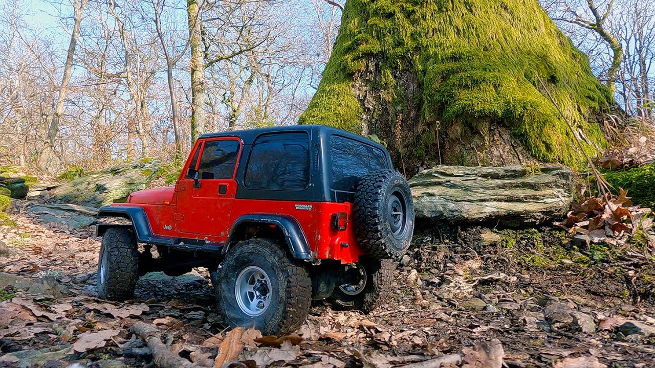 Off-road wheelin Jeep Wrangler YJ | MST CMX RC 
