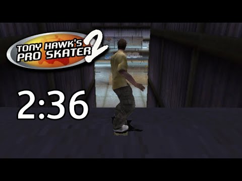 THPS2 Any% in 2:36