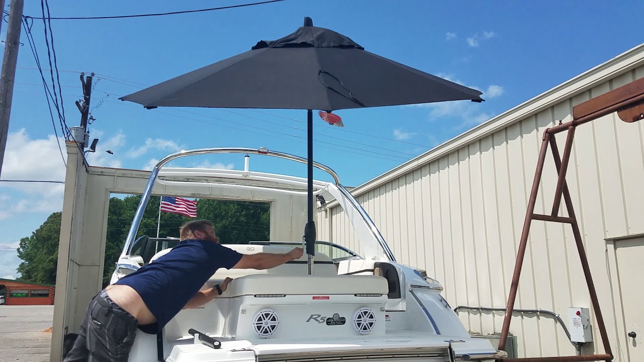 Cobalt Boats Umbrella Option YouTube