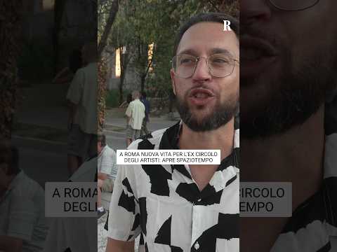 Video A Roma una nuova vita per l'ex Circolo degli Artisti: apre Spaziotempo