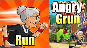 Angry Gran Run {!!!} Gameplay Walkthrough #1 — FREE GAME