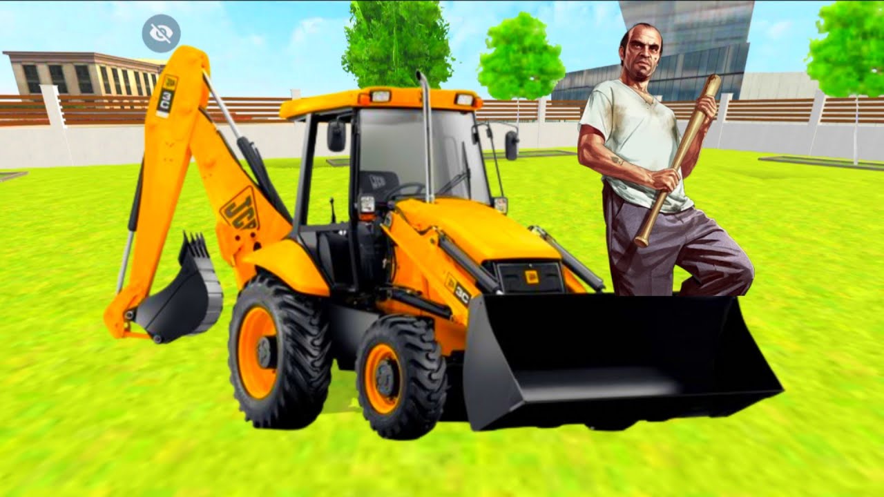 🤩Modified Car Game:Franklin Order In🤠Indian Auto🥳And Black Police Car🤑drives A 🧡 JCB 🧡SUV Game🎯🤑 🎯🎮