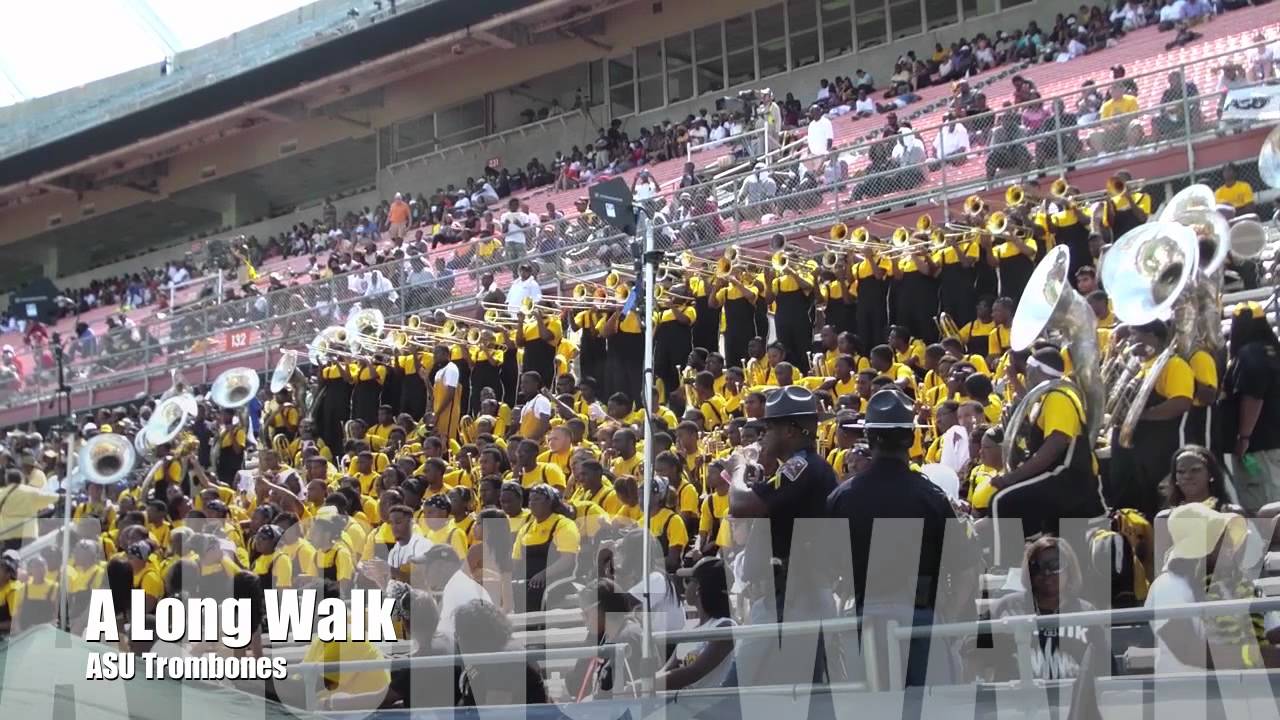 ASU Trombones A Long Walk (2012) YouTube