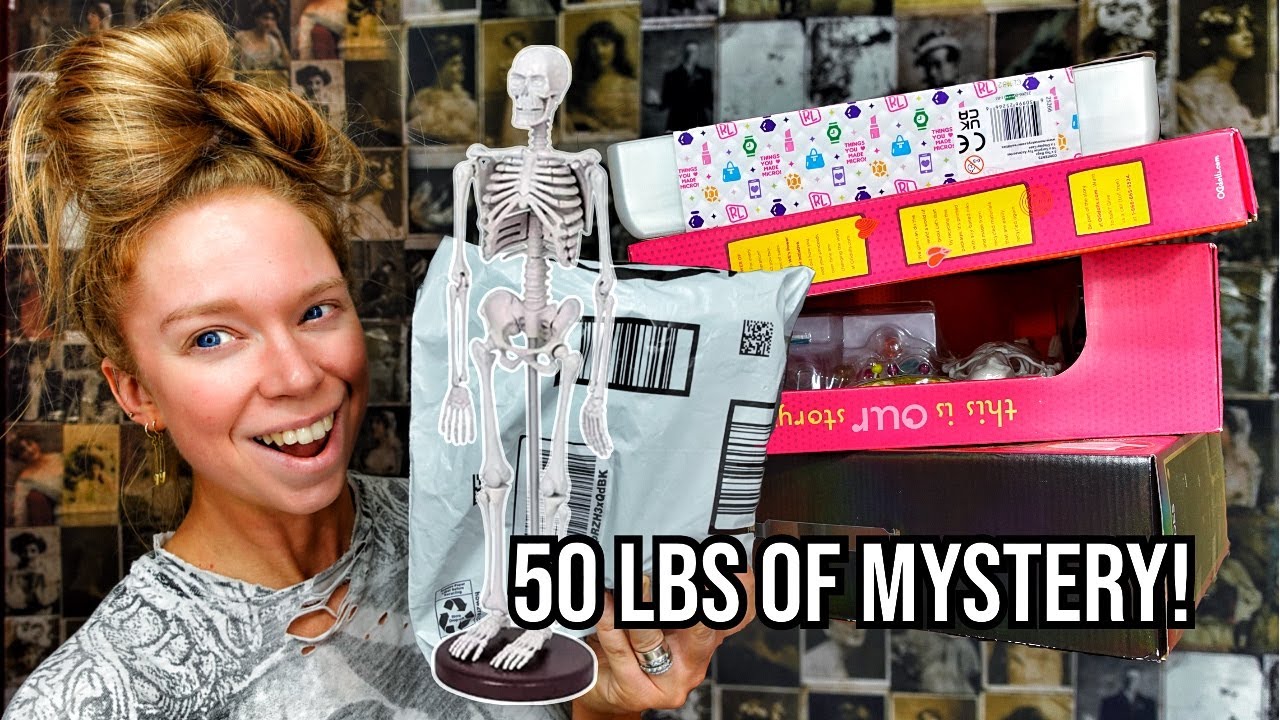 OPENING 50 LBS of Mystery Boxes! (Old & Rare Miniatures Mini Sets!)
