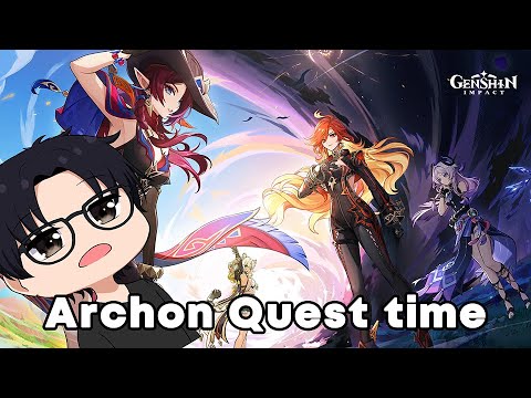 Xilonen pull then archon quest | Genshin Impact - YouTube