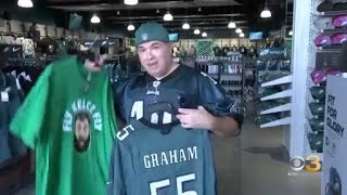 Eagles fans gear up at pro shop ahead of home opener against Vikings