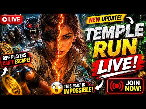 Temple Run 2: Non-Stop High Score Challenge! 💎 | Fearfax Live #Shorts