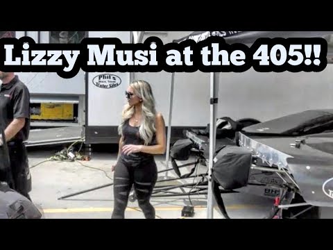 Lizzy Musi at the 405 taking on Street Outlaws!!