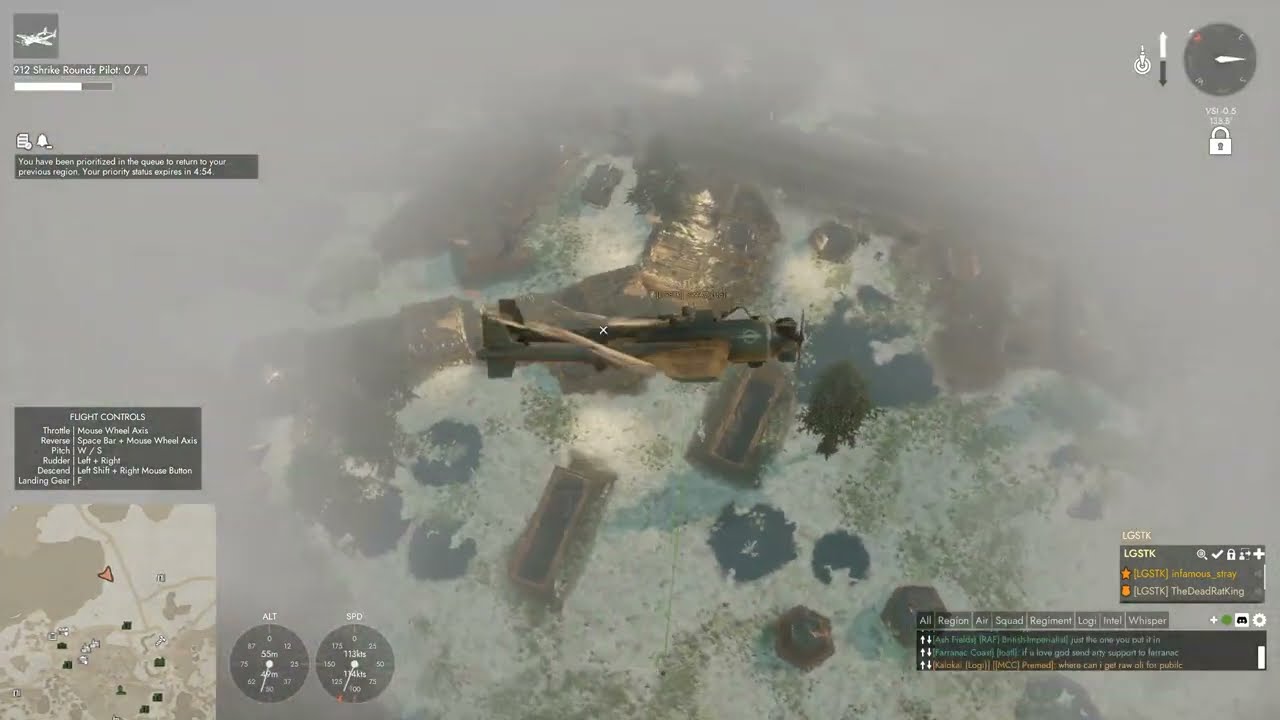 Ruining wardens day with the dive bomber
