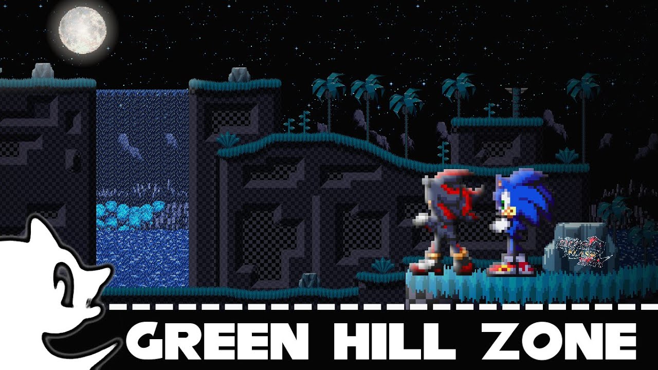 Sonic.exe at Green Hill Zone SSF2 MOD 