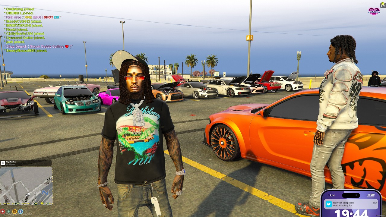 [GTA 5 RP] ATTENDING MY FIRST CAR EVENT!!! [HEART OF ATLANTA RP] [4K ...