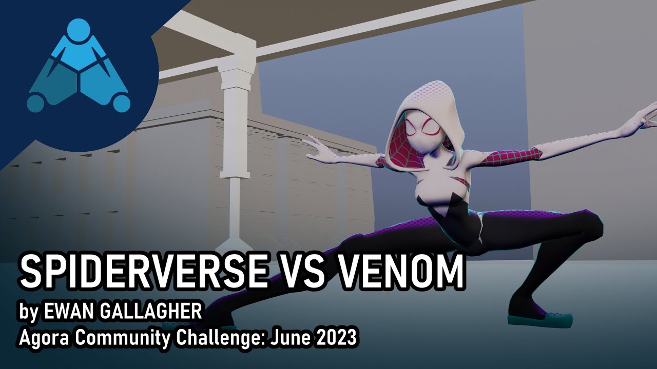 Agora Animation Challenge June 2023 - Spiderverse vs Venom - YouTube