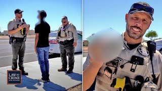 'Your Face Says That You're Lying': Arizona Deputy Catches 18-Year-Old with Marijuana