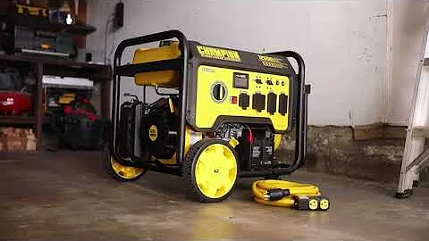 Champion 10,000-Watt Portable Generator with Electric Start (Model 201075)