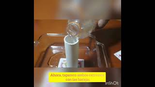 Experimentos sobre el estado gaseoso de la materia