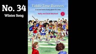 No. 34 Winter Song | Fiddle Time Runners