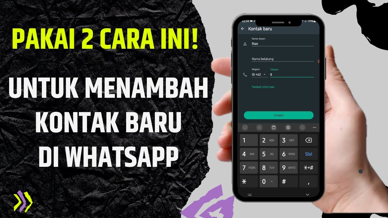 2 Cara Menambahkan Kontak Baru Di Whatsapp YouTube 2-cara-menambahkan-kontak-baru-di-whatsapp-youtube
