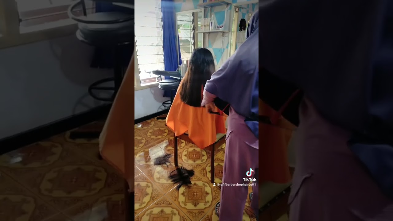 Potong Rambut Panjang,Lagi lagi bosan dgn rambut panjang #layerhaircut #haircut #longhaircut