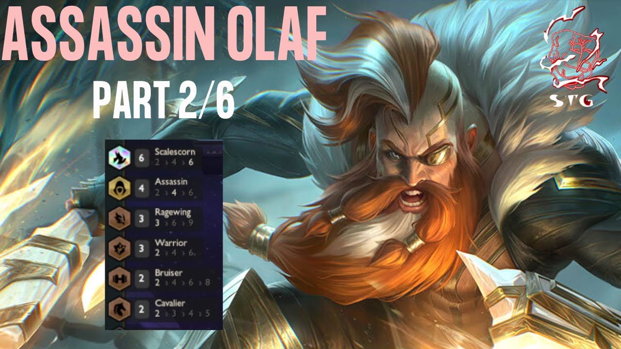 3* Assassin Olaf w/ 6 Scalescorn Part 2 | Set 7 | Dragonlands | TFT Meta Comps | TeamFight Tactics