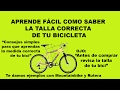 RUTA CLETA - COMO SABER LA TALLA DE UNA BICICLETA DE MANERA FÁCIL Y SIMPLE