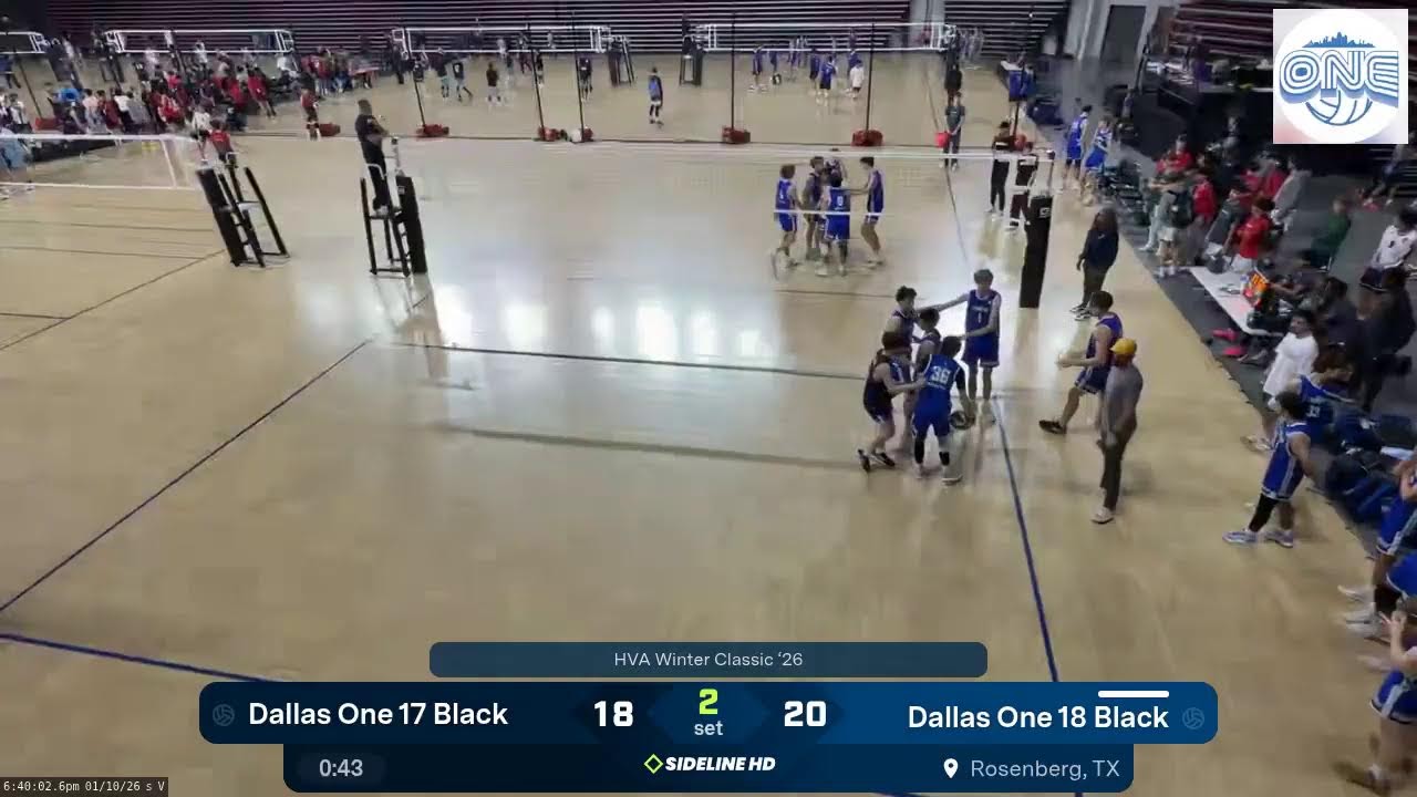 Dallas One 18s vs. Dallas One 17 Black (2026.01.10)