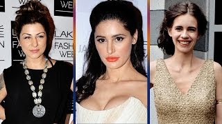Lakme Fashion Week Kalki Koechlin And Kommal Sood A Winning Combination